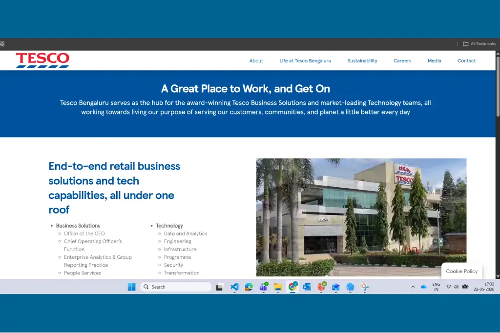 Tesco Website