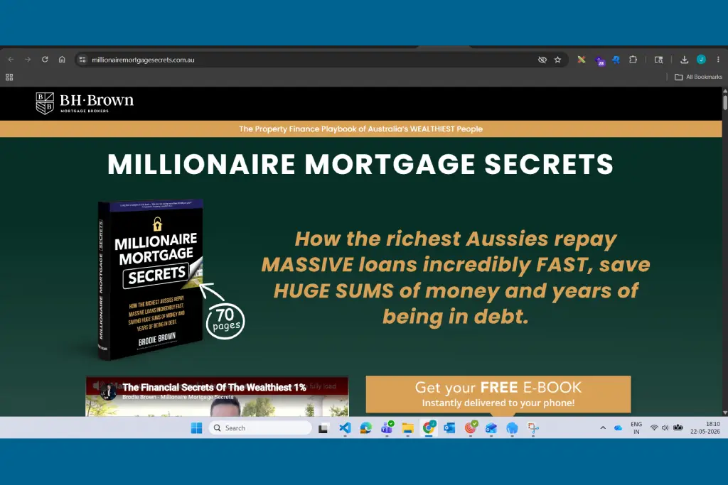 Millionaire Mortgage secrets
